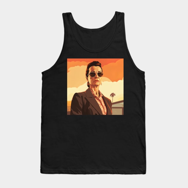 Simone de Beauvoir Tank Top by ComicsFactory